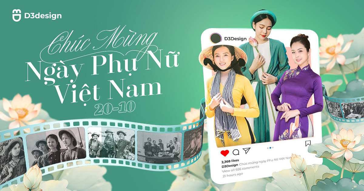 Tải File Top 10 Bài Cuộc Thi Banner Ngày Phụ Nữ Việt Nam 2024